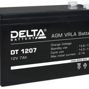 Аккумулятор Delta DT 1207