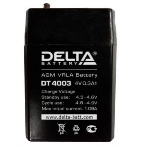 Аккумулятор Delta DT 4003
