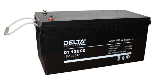 Аккумулятор Delta DT 12200 Аккумулятор Delta DT 12200