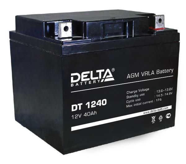 Аккумулятор Delta DT 1240 Аккумулятор Delta DT 1240